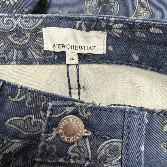 NWT WEWOREWHAT The Icon Jean Night Sky 24 - Picture 10 of 11